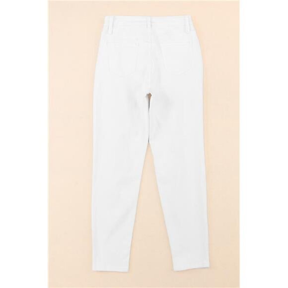 Distressed Jeans with Pockets - Picture 7 of 9